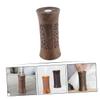 Hemobllo Delicate Mist Humidifier Lamp with Wood Grain Design Single Spray Portable Desktop Humidifier for Office and Car Quiet Operation with Ambient Light for Comfortable Work and Sleep view 4