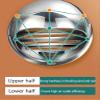 304 Stainless Steel Round Bull Nose External Vent with Screen Outside Roof Cone Top Chimney Cap Cone Top Chimney Cap Vent Cover Fits Outdoor Single Wall Pipes(150mm/5.9in) view 3