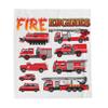 Fire Engines Themed Velveteen Plush 50" 60" Premium Blanket Fire Truck Blanket Fire Truck Throw Blanket Soft Lightweight Flannel Truck Car Blankets for Teen Men Birthday Gifts view 1