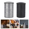 RWAJZAX Rustproof Stainless Steel Coffee Storage Organiser Food Container Sealed Preservation Jar with Lid view 2