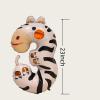 1pcs 40inch Animal Number 6 Foil Balloon Giant Cartoon Animal Theme Number Balloon Decor for Baby Shower Wedding Anniversary Birthday Party Decoration view 2