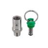 1pc Stainless Steel 304 Pressure Relief Valve for Homebrew Kegs - 1/4" Male NPT, Adjustable 17PSI to 100PSI(35psi) view 4