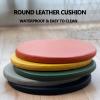 14 inch Bistro Outdoor Seat Pads Round Chair Cushions for Small Round Patio Chairs,with Memory Foam Seat Cushions Cover Removable and Detachable,Waterproof Yellow view 2