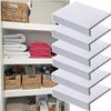 3pcs/6pcs White Wire Shelf Cover For Bedroom Closet, Faux Wood White Shelf Covers For Enhances Aaesthetic, Easy To Cut PVC Wireshelf Liner(6 pack,71x30x5cm/28x12x2in) view 1