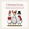 Puuonnnnno Christmas Goose Ornaments Canvas Tote Bag for Goose Lover, Farm Animal Tote Bag for Xmas Decorations view 4