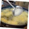 Cabilock Stainless Steel Magnetic Colander Spoon Large Capacity Slotted Strainer for Pasta Draining and Serving Vegetables Fruits Multifunctional Kitchen Cooking Tool view 3
