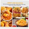 Mini Frying Pot with Drain Rack, Stainless Steel Japanese Tempura Fryer view 4