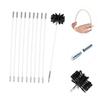 Flexible Dryer Vent Cleaning Brush Kit with Nylon and Iron view 4