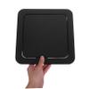 ABOOFAN Stainless Steel Recessed Trash Can Lid with Swing Flap for Kitchen and Bathroom Space Saving Embedded Garbage Cover Easy Access Waste Bin Lid Odor Reducing Countertop Trash Can view 4