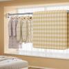 Adjustable Shower Curtain Rods No Drill,33mm Tension Spring Curtain Rod For Window,16-196 In Expandable Telescoping Spring Tension Rods,Closet Pole,Divider,Bathroom,With Card Tray(Black,16-21in) view 2