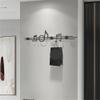 cfycfy987 Wall Mounted Hook Wall Mounted Storage Coat Rack, Modern Clothes Hook/Key Hook Rail for Bathroom Kitchen Entryway Coat Hooks Wall Mounted view 4