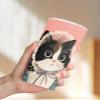 NOXOZNMOK Cat Tumbler with Lid and Straw for Women Leakproof Travel Coffee Mug Double Wall Insulated Cups 20OZ Gifts for Office Kitchen Outdoor view 4