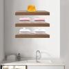 ACJSDGL PVC Faux Wood Shelf Liners for Wire Shelves 26 x 14 x 2.5in Walnut Color Shelf Liners 0.3in Thick Easy to Install,Customizable,Detachable,and Ideal for Pantry Shelf Protection view 3