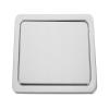 1pcs Built-in Stainless Steel Countertop Trash Chute Lid - Square Swing Cover for Kitchen Waste Disposal(430 Stainless steel) view 1