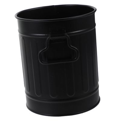 Cabilock Mini Desktop Trash Can Capacity Garbage Bin for Home Office Makeup Brush Holder Compact Storage Container for Desk and Decor