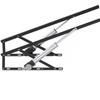 2 Pcs Steel Heavy Duty Bed Risers, Electric Bed Lift Mechanism with Remote Control, Load 600KG, Power Failure Protection, Folding Lifting Rod for Storage Box and Bases view 1