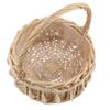 Hemobllo Large Portable Woven Flower Basket for Bride and Flower Girl Photography Prop with Spacious Capacity Wedding Accessory and Special Events and Parties view 1