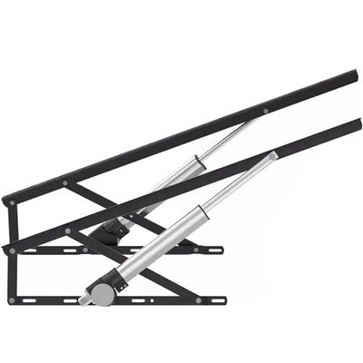 Electric Bed Lift Mechanism, Heavy Duty Steel Bed Risers with Remote Control, Load Capacity 600KG, Folding Bed Lifting Rod for Storage Box and Sprung Divan Bases