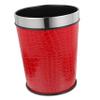 UKCOCO Retro Style Bathroom Garbage Can Lidless Waste Bucket with Thickened Non Slip Base Open Trash Bin for Bedroom Hotel Living Compressive Resistance Design view 1