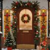 Nuxovilar Christmas Party Hanging Porch Banners 12x71 Inches Polyester view 1