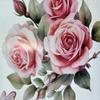 Custom Pink Flower Name Wall Decal - Personalized Girls Room Decor, Removable Rose Vinyl Sticker, Nursery & Bedroom Wall Art for Girls view 4