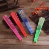 AHUANH Spain Dance Hand Fan Foldable for Performance Props, Family Parties Chinese Fan Portable Folding Fan Home Decoration(Green) view 2
