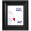 Frame USA 10x14 Picture Frame, Black, Verona Wide Series, Wall Hanging Frame with High Clarity Glass view 1