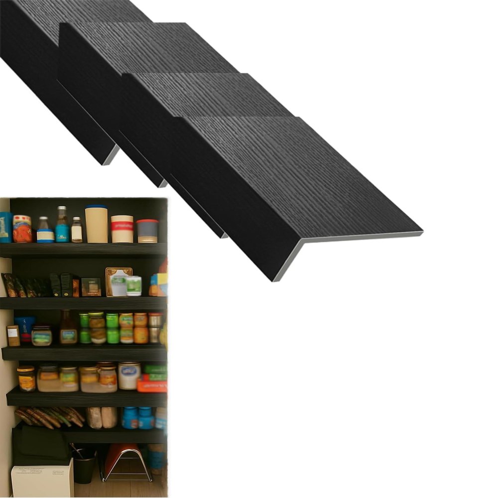 4 Pack Wire Rack Covers for Shelves, Imitation Wood-Look Kitchen Wire Shelf Cover Waterproof, Organizer Liners for Office, Bathroom(69x41x5cm)