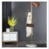 Coat Rack Freestanding Floor Hanger Bedroom Coat And Hat Rack Nordic Coat Rack Tree For Hat, Clothes, Scarves Practical(Gold) view 3