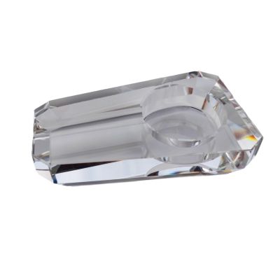 YOYDHVMKR Cenicero Luxury Crystal Ashtray Heavy Duty K9 Crystal Premium Ashtray soporte