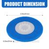 Magic Sponge Eraser Pads for Shark Steamer S7001 s7020 s7000amz s7000 s7001tgt s7201 s8201 S7005 s8001 Series Rotating Steam Scrubber,Scrub Sanitize at The Same,Round Scrubbing Mop Replacement Pad view 2