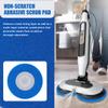 Magic Sponge Eraser Pads for Shark Steamer S7001 s7020 s7000amz s7000 s7001tgt s7201 s8201 S7005 s8001 Series Rotating Steam Scrubber,Scrub Sanitize at The Same,Round Scrubbing Mop Replacement Pad view 4