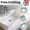 Beach Clear Sea Sand Faucet Mat for Kitchen Sink - 2025 Premium Upgrade: Super Absorbent Diatomite Fast Drying Faucet Suction Pad Washable Kitchen Sink Splash Guard 5.5"15" view 3