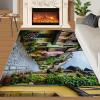 2x3 Tuscan Town Rug - Italian Landscape Doormat Outdoor Entrance, Small Town Street Scenery Laundry Room Carpet Non Slip Accent Throw Rugs for Bathroom Kitchen Sink Front Door view 2
