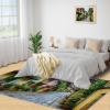 2x3 Tuscan Town Rug - Italian Landscape Doormat Outdoor Entrance, Small Town Street Scenery Laundry Room Carpet Non Slip Accent Throw Rugs for Bathroom Kitchen Sink Front Door view 4