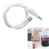 Adrosstoller 3 Pack Wine Siphon Tube Filter Soft Pipe Home Brewing Beer Hose Wine Brewing Making Tool Siphon Tube view 2