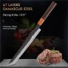 10.5 Inch SIicing Knife Japanese Damascus Steel Chef's Knife Super Sharp Cutting Meat And Fish Fillets Kitchen Supplies view 2