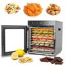 Food Dehydrator Machine,10 Stainless Steel Dehydrator Trays, 24H Timer & 190oF Temp Control, Commercial Freeze Dryer Machine, Fruit Dryer for Meat, Jerky, Herbs & Candy view 1