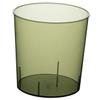 Zerodeko Large Capacity Clear Trash Can for Bathroom Kitchen Simple Style Household Garbage Bin Pet Material Office Waste Container Modern Minimalist Design Home Storage Bucket view 1