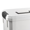 FashionCha Portable Medicine Box with Handle Empty Lidded Multifunctional Multi Layer Storage Container Medicine Organizer for Bathroom, XL view 2