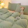 SUREK Skin-Friendly Polyester Bedding Set Full Bedding Set Washable Bedding Set Dormitory Home Bedding Set Multi-Purpose Bedding Set Breathable view 3