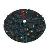 Christmas Tree Plush Skirt 36 inch Retro Video Game Pattern Christmas Tree Skirt Ornaments Xmas Tree Skirts for Christmas Thanksgiving Holiday Home Decoration New Year Party view 3