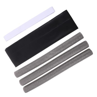 Kichvoe Door Draft Stopper Bottom Seal Strip Single Sided Cuttable Door Draft Blocker for Sliding Wear Resistant Weatherproof and Sound Insulation