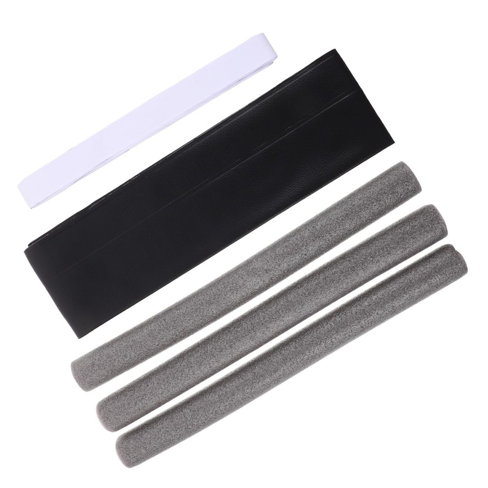 Kichvoe Door Draft Stopper Bottom Seal Strip Single Sided Cuttable Door Draft Blocker for Sliding Wear Resistant Weatherproof and Sound Insulation