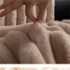 DjxAzthuria Solid Color Anti-Slip Sofa Cover Fashion Plush Winter Warm Couch Cushion Thick and Comfortable Seat Mat Living Room Sofa Blanket(Dark Coffee,70x120cm) view 4