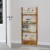 AKFJOSGE Book Shelf, Behind The Door Bookshelf, 6-Tier Behind The Door Shelf, Childrens Bookshelf Kids Bookcase Storage Shelves for Bedroom, Living Room, Home Office view 1