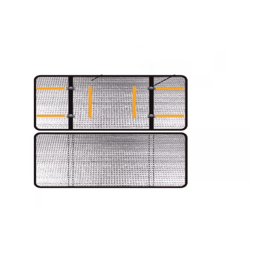 Air Conditioner Cover for Outside Units Duty Aluminum Film Protection UV Rain Resistant Fits Window Ac Units(Color1,125x65cm/49x25in)