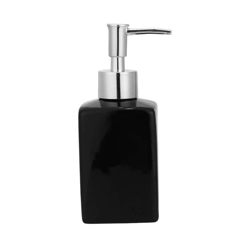 ASWRTYJO Ceramic Liquid Hand Soap Dispenser Pump Bottle Stylish Hand Lotion Bottle for Kitchen Bathroom