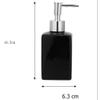 ASWRTYJO Ceramic Liquid Hand Soap Dispenser Pump Bottle Stylish Hand Lotion Bottle for Kitchen Bathroom view 3