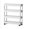 ONMYJFD Thicker Material Multi-Layer Storage Cart Rolling Bathroom Organizer Household Rack Mobile Shelf view 1